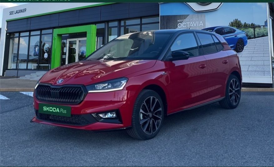 SKODA FABIA 1.0 TSI 116 CH EVO 2 DSG7 Monte-Carlo