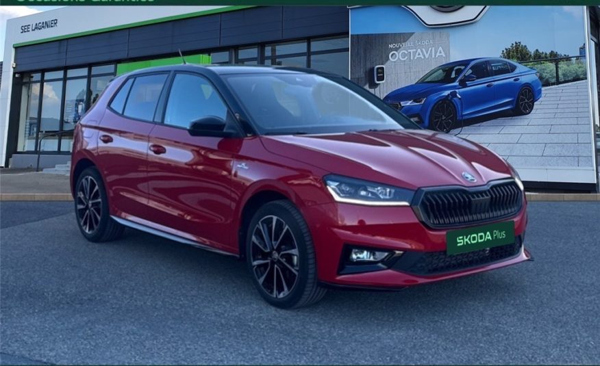 SKODA FABIA 1.0 TSI 116 CH EVO 2 DSG7 Monte-Carlo