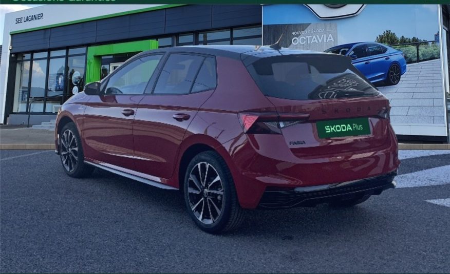 SKODA FABIA 1.0 TSI 116 CH EVO 2 DSG7 Monte-Carlo