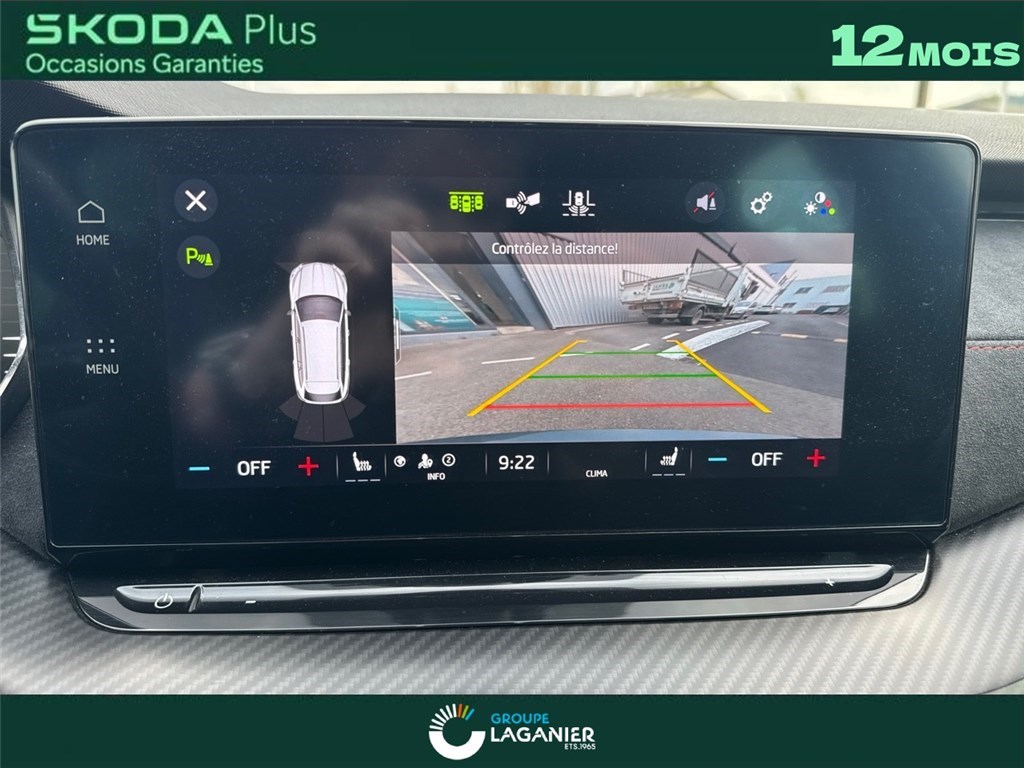 SKODA OCTAVIA COMBI 2.0 TSI 245 CH DSG7 RS