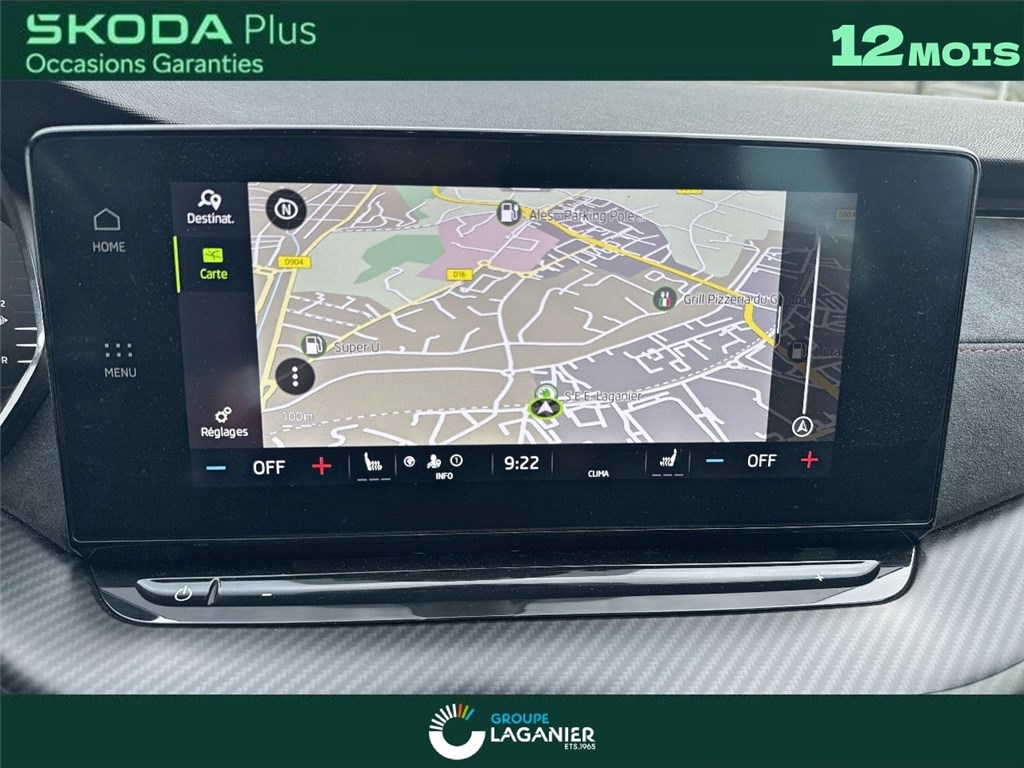 SKODA OCTAVIA COMBI 2.0 TSI 245 CH DSG7 RS