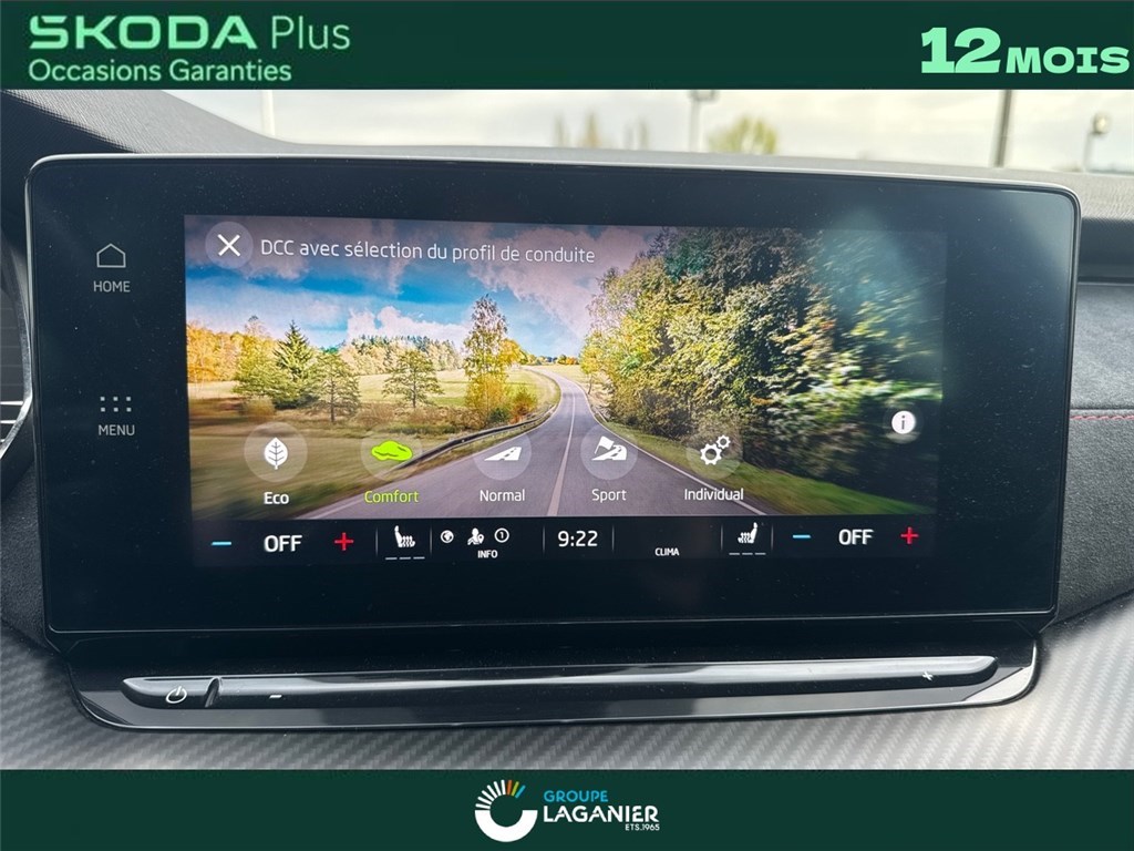 SKODA OCTAVIA COMBI 2.0 TSI 245 CH DSG7 RS