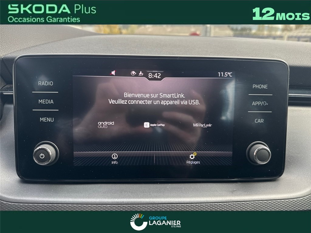 SKODA KAMIQ 1.0 TSI 95 CH BVM5 Ambition
