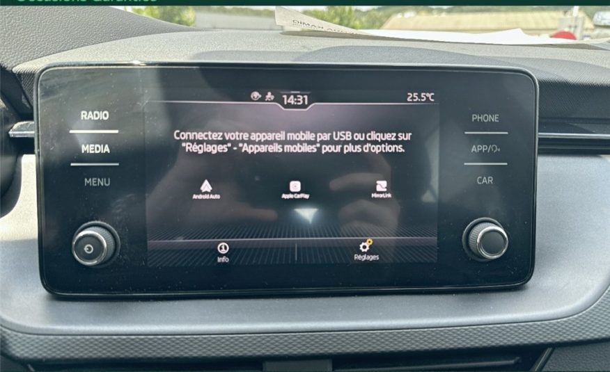 SKODA KAMIQ 1.0 TSI EVO 110 CH DSG7 Ambition