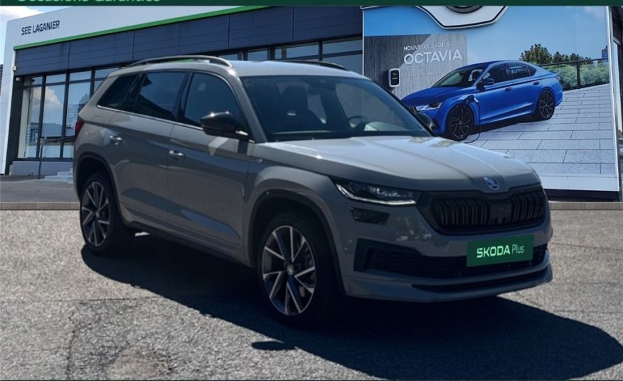 SKODA KODIAQ 2.0 TDI 150 SCR DSG7 7PL Sportline
