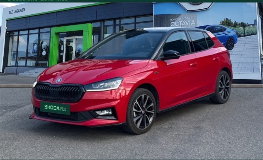 SKODA FABIA 1.5 TSI 150 CH DSG7 Monte-Carlo