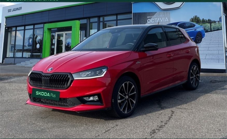 SKODA FABIA 1.0 TSI 116 CH EVO 2 DSG7 Monte-Carlo