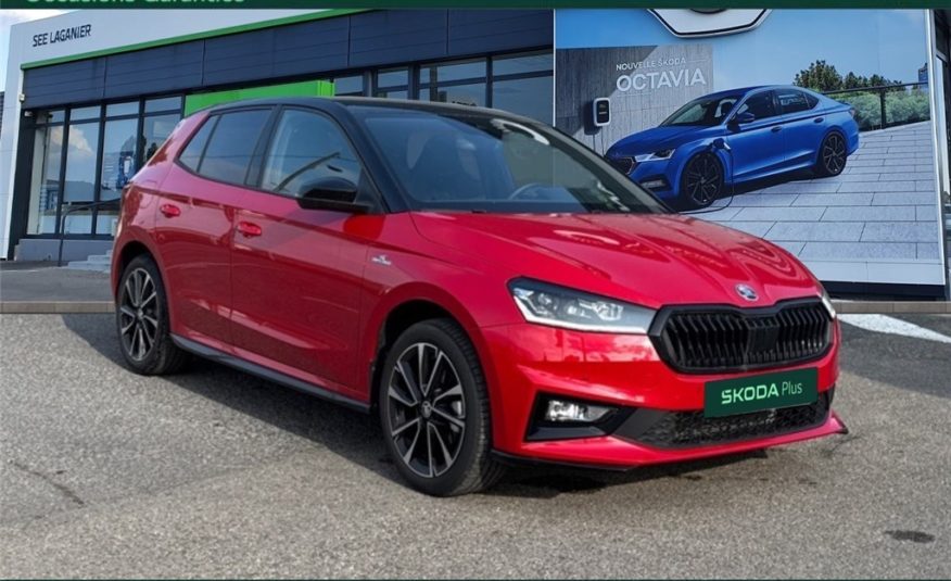 SKODA FABIA 1.0 TSI 116 CH EVO 2 DSG7 Monte-Carlo