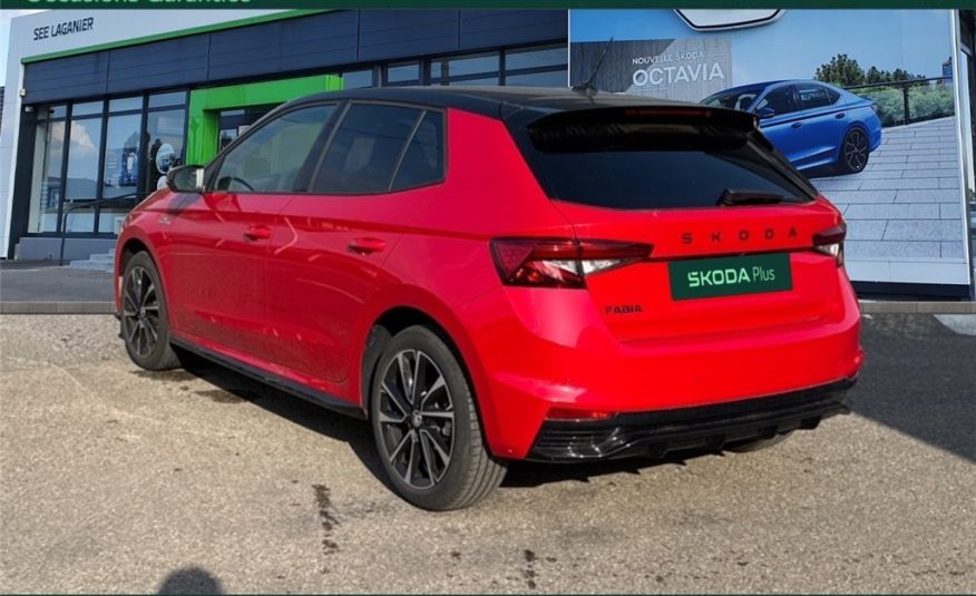 SKODA FABIA 1.0 TSI 116 CH EVO 2 DSG7 Monte-Carlo