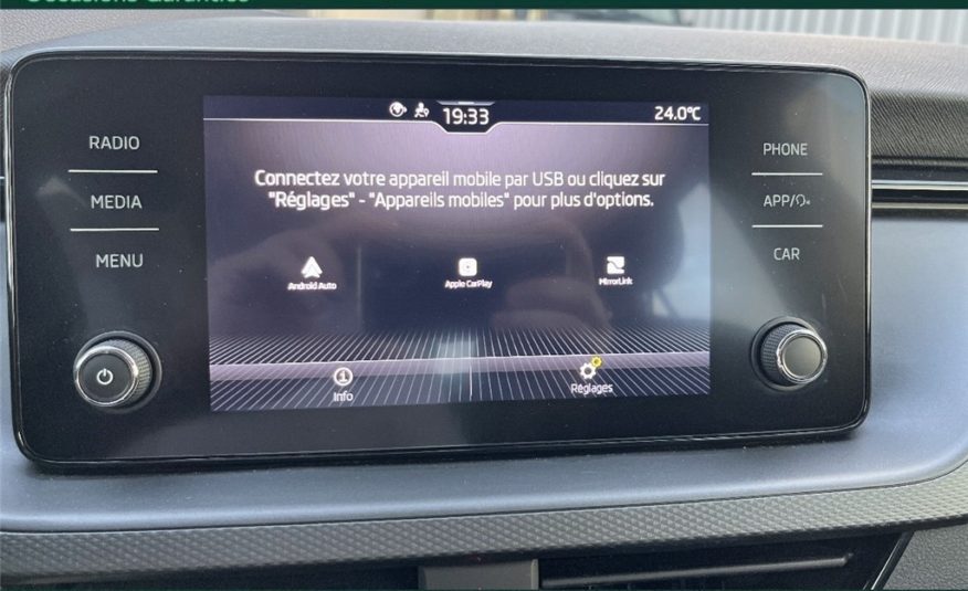 SKODA KAMIQ 1.0 TSI 95 CH BVM5 Ambition