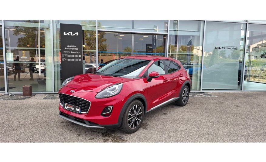 FORD PUMA 1.0 FLEXIFUEL 125 CH MHEV S&S BVM6 Titanium