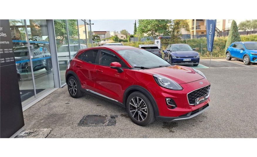 FORD PUMA 1.0 FLEXIFUEL 125 CH MHEV S&S BVM6 Titanium