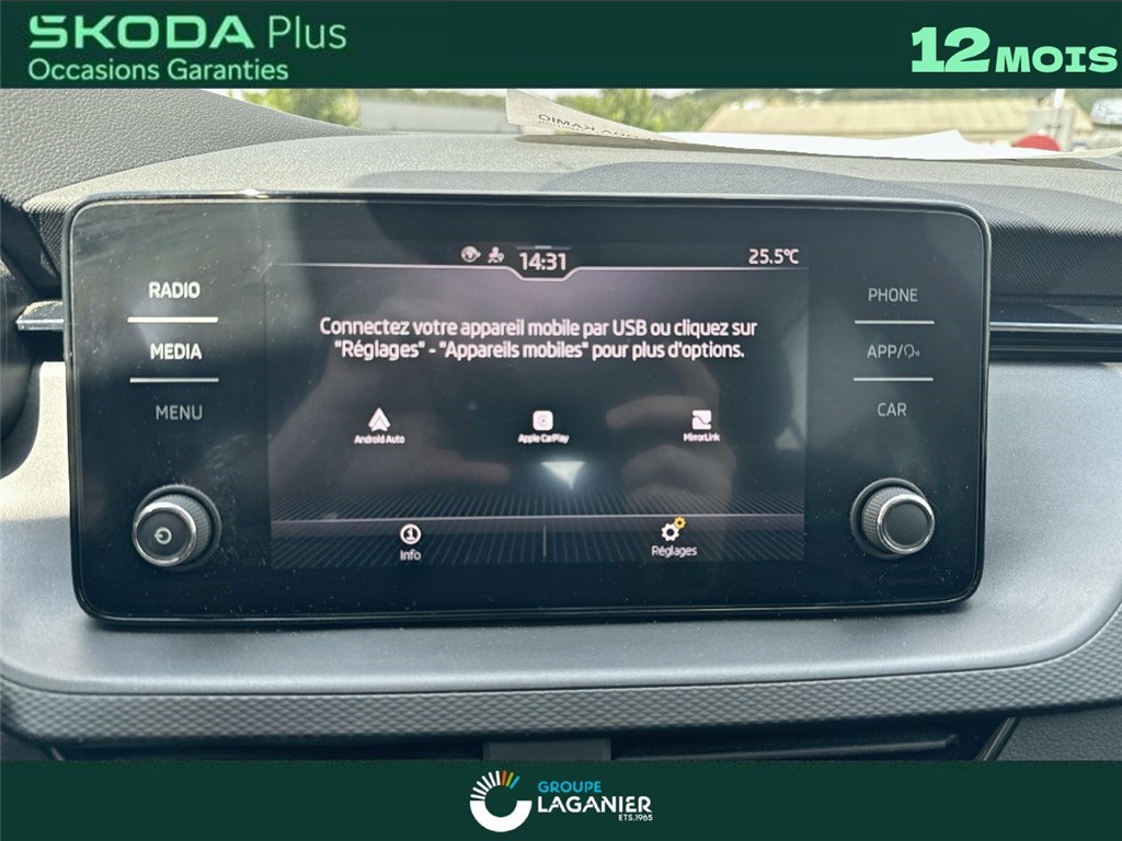 SKODA KAMIQ 1.0 TSI EVO 110 CH DSG7 Ambition