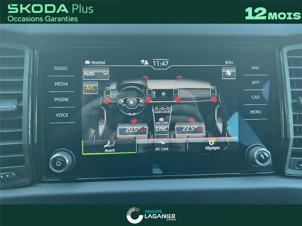 SKODA KODIAQ 2.0 TDI 200 SCR DSG7 4X4 5PL Sportline