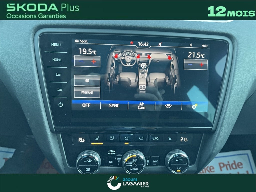 SKODA OCTAVIA 2.0 TSI 230 CH DSG6 RS