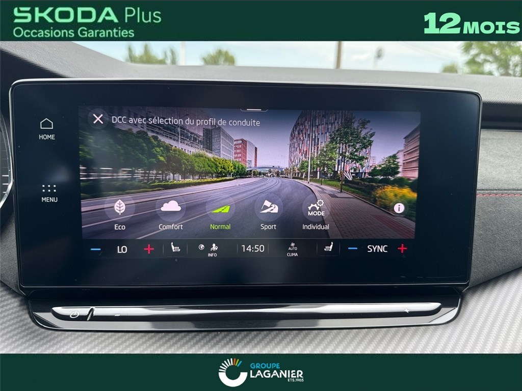 SKODA OCTAVIA 2.0 TSI 245 CH DSG7 RS