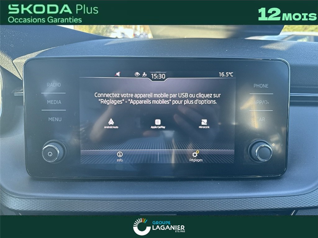 SKODA KAMIQ 1.0 TSI 95 CH BVM5 Ambition