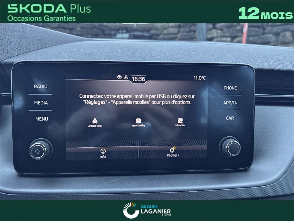 SKODA KAMIQ AMBITION 1.0 TSI EVO 110CH DSG7 1.0 TSI EVO 110 CH DSG7 Ambition