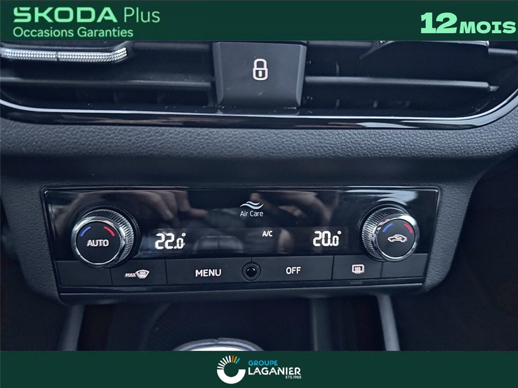 SKODA KAMIQ AMBITION 1.0 TSI EVO 110CH DSG7 1.0 TSI EVO 110 CH DSG7 Ambition