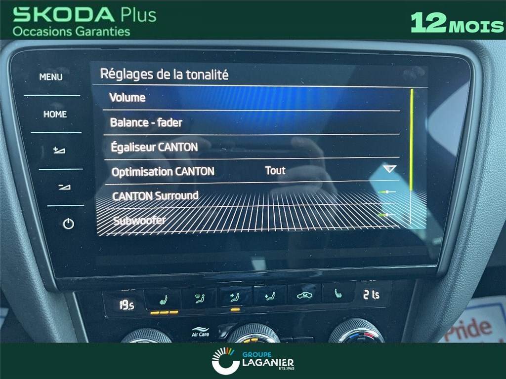 SKODA OCTAVIA 2.0 TSI 230 CH DSG6 RS