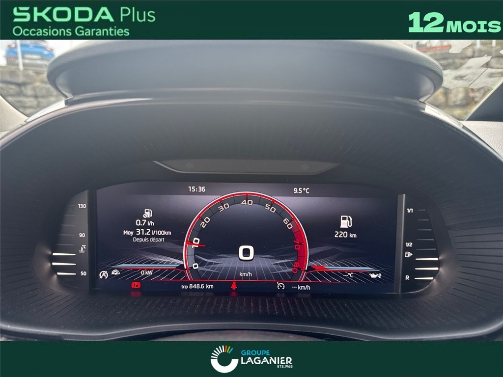 SKODA FABIA 1.0 TSI 95 CH BVM5 Monte-Carlo