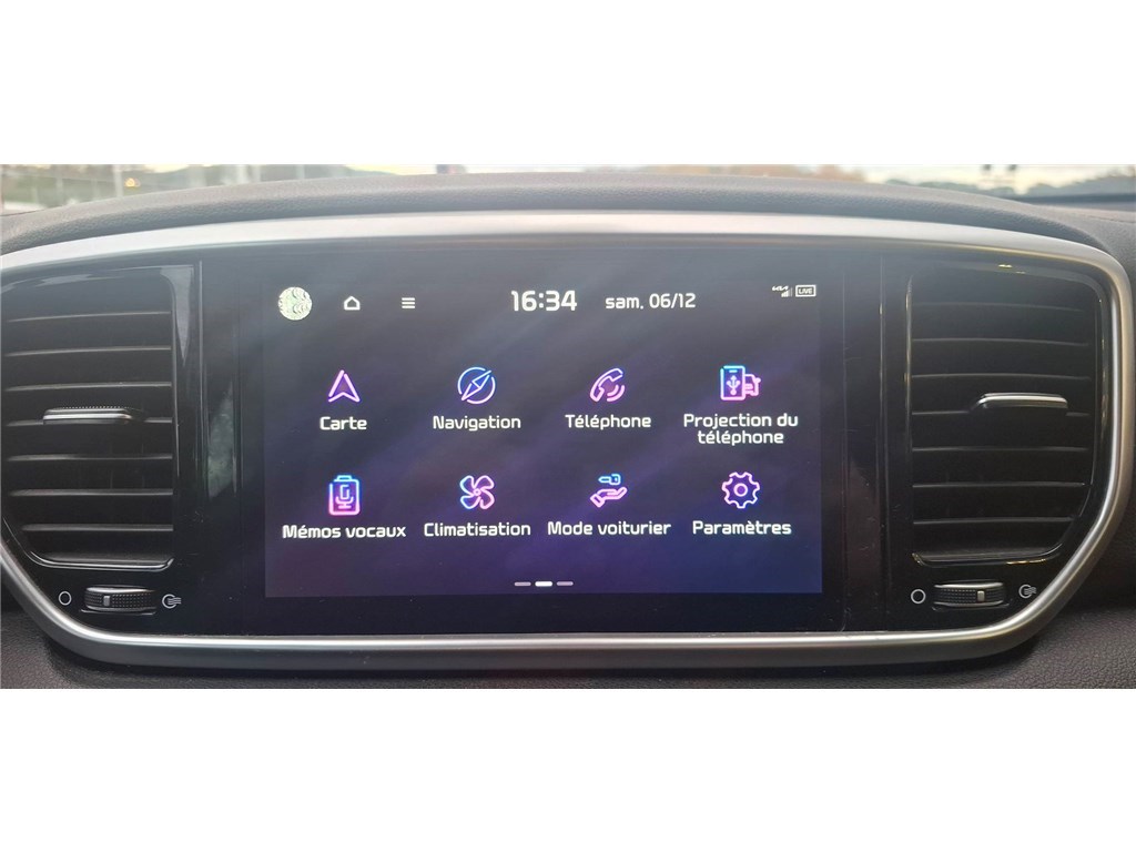 KIA SPORTAGE 1.6 CRDI 136CH MHEV ISG DCT7 4X2 Black Edition