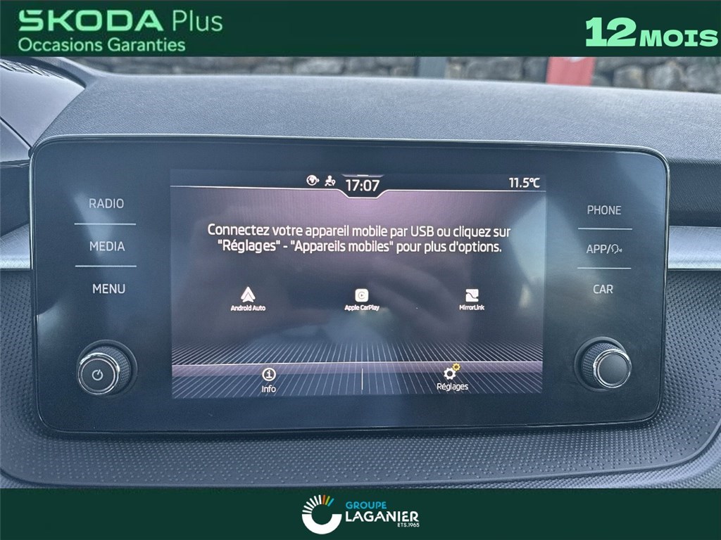 SKODA FABIA 1.0 TSI 95 CH BVM5 Ambition