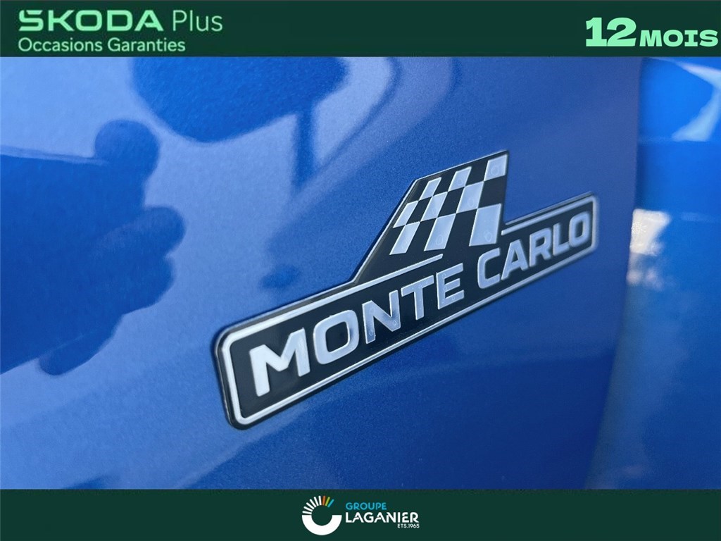 SKODA KAMIQ 1.5 TSI 150 CH DSG7 Monte-Carlo