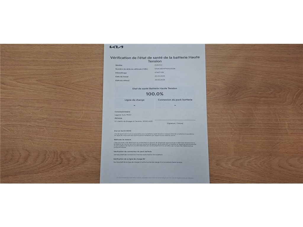 KIA EV6 229 CH GT Line