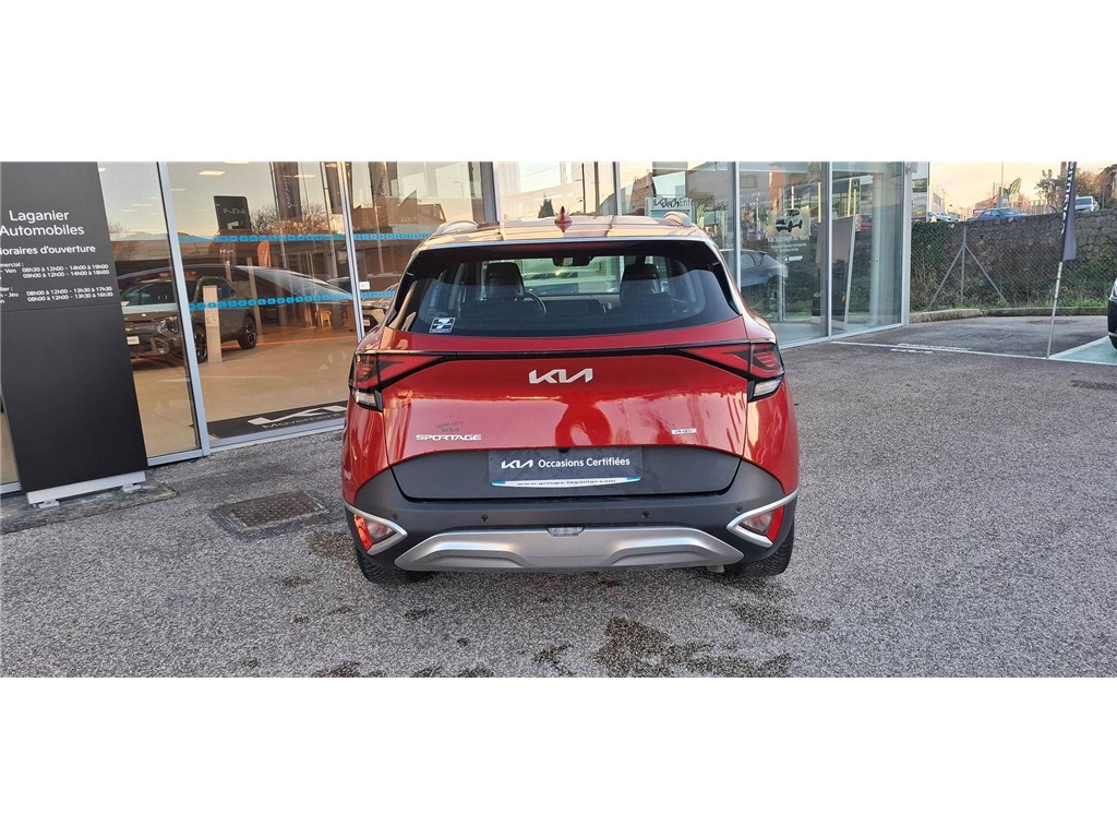 KIA SPORTAGE 1.6 T-GDI 265CH ISG HYBRIDE RECHARGEABLE BVA6 4X4 Active