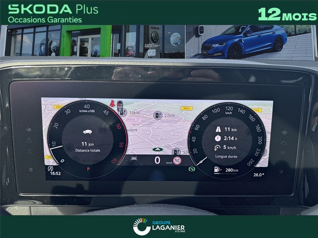 SKODA KODIAQ 2.0 TDI 150 CH SCR DSG7 7PL Plus Suite Noir