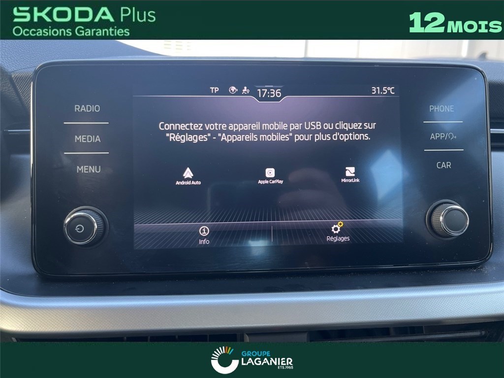 SKODA KAMIQ 1.0 TSI EVO 110 CH BVM6 Ambition