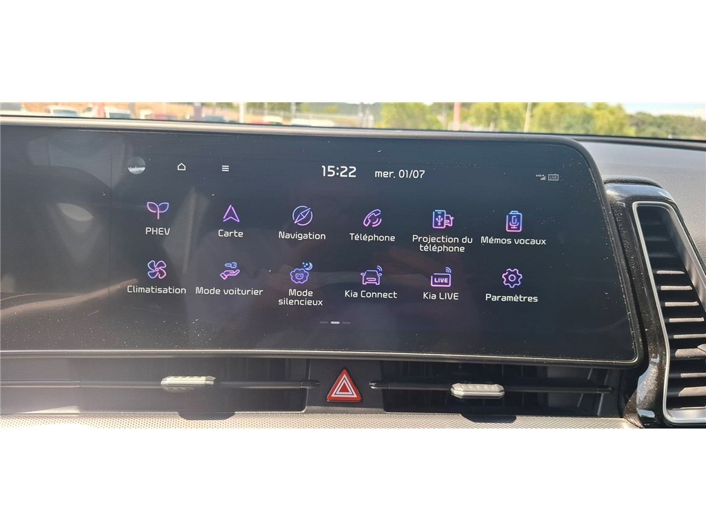 KIA SPORTAGE 1.6 T-GDI 265CH ISG HYBRIDE RECHARGEABLE BVA6 4X4 Active