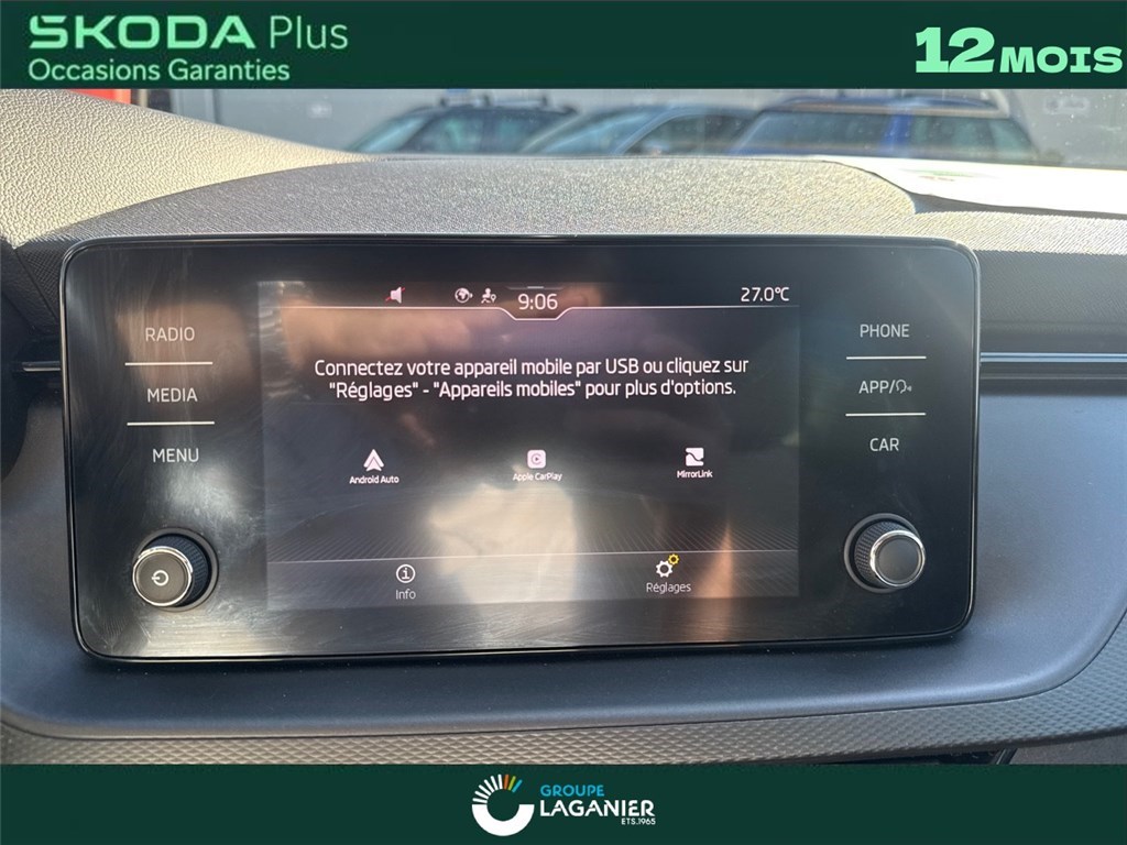 SKODA KAMIQ 1.0 TSI EVO 110 CH BVM6 Ambition
