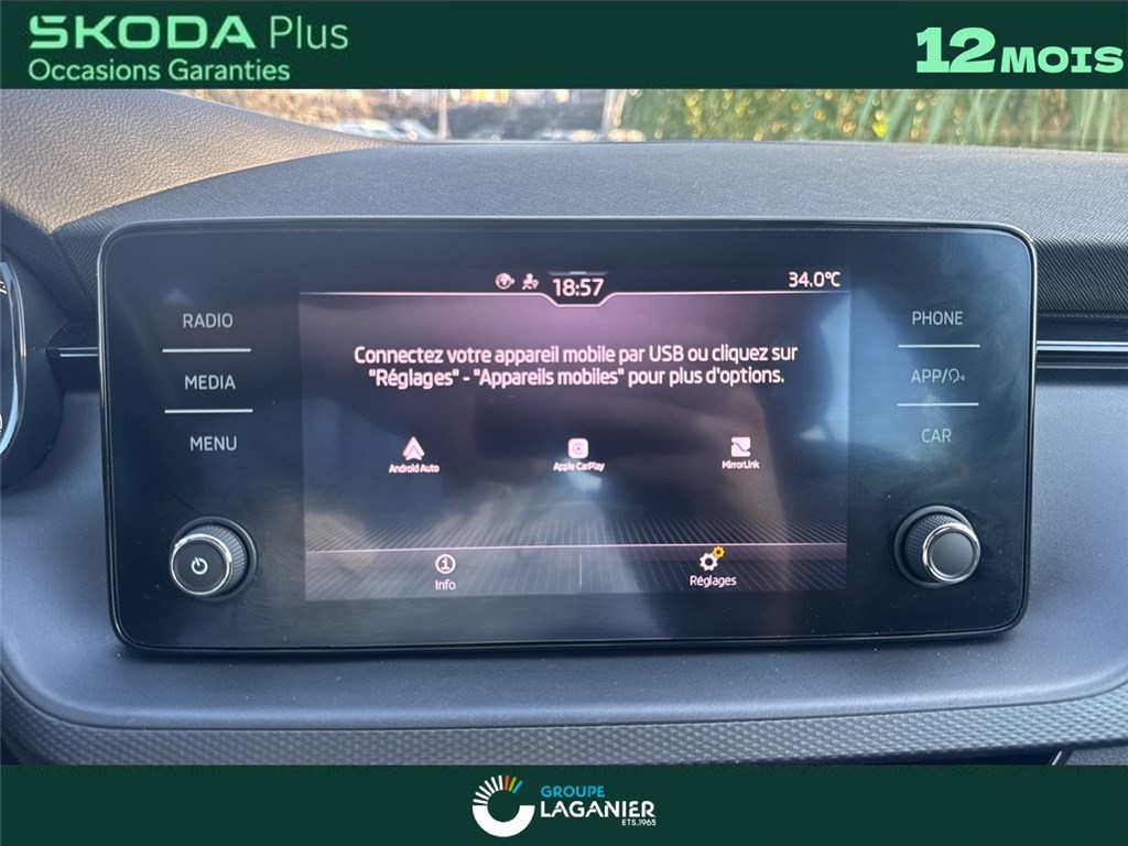 SKODA KAMIQ 1.0 TSI EVO 110 CH BVM6 Ambition