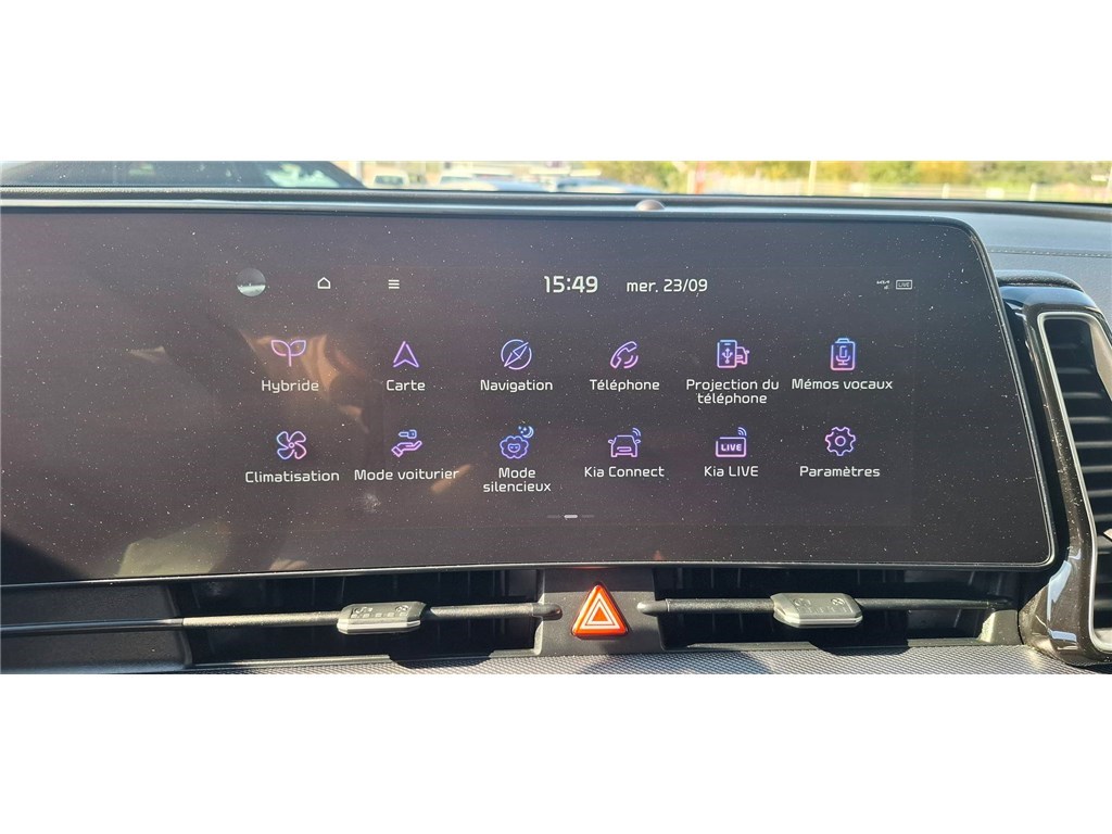 KIA SPORTAGE 1.6 T-GDI 230CH ISG HYBRIDE BVA6 4X2 Design
