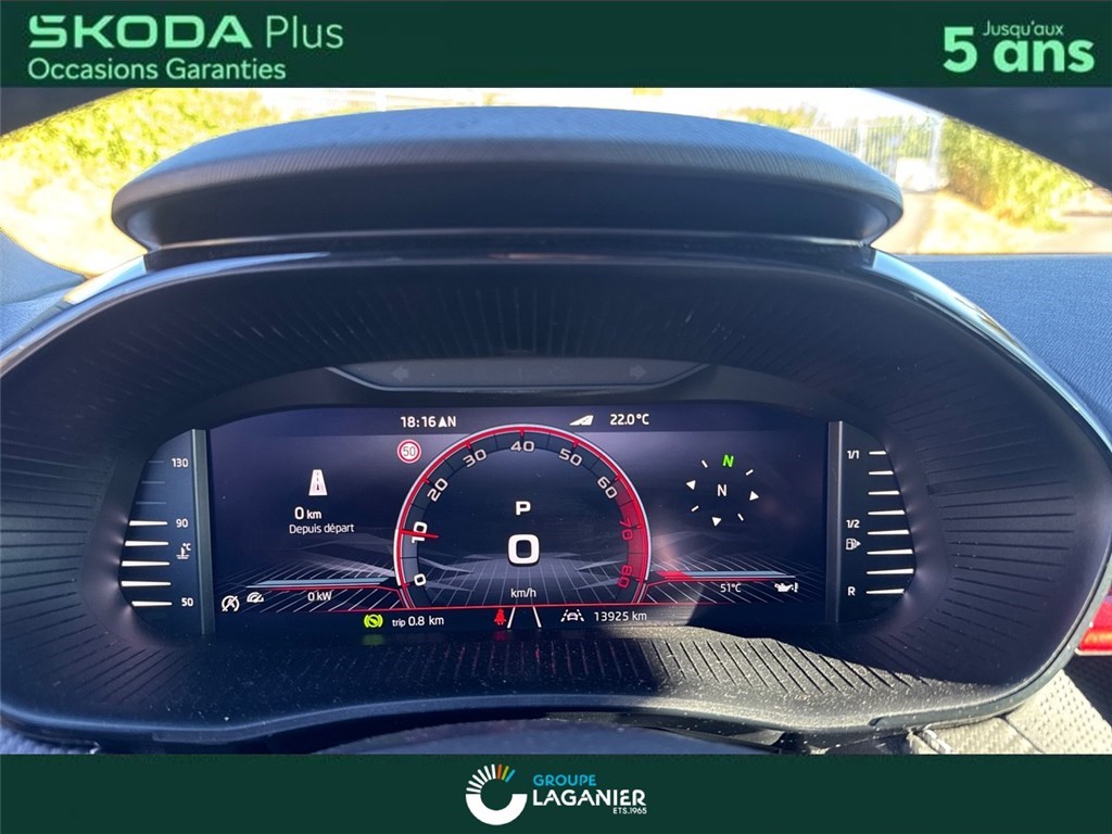 SKODA FABIA 1.0 TSI 116 CH EVO 2 DSG7 Monte-Carlo
